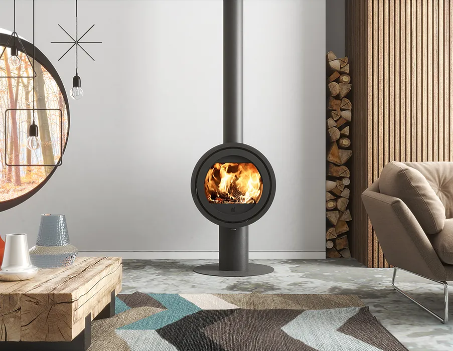 CONTEMPORARY WOOD STOVE