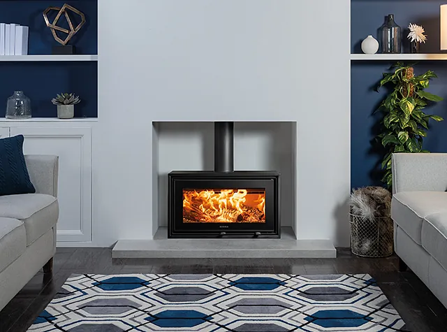 CONTEMPORARY WOOD STOVE