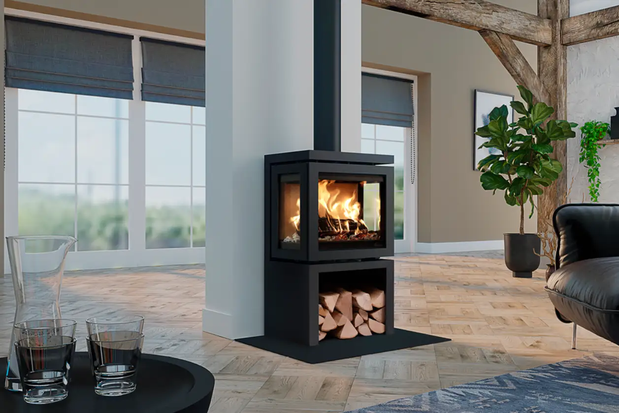 CONTEMPORARY WOOD STOVE