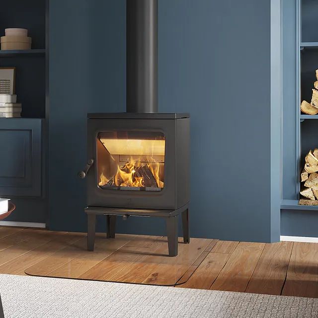 CONTEMPORARY WOOD STOVE