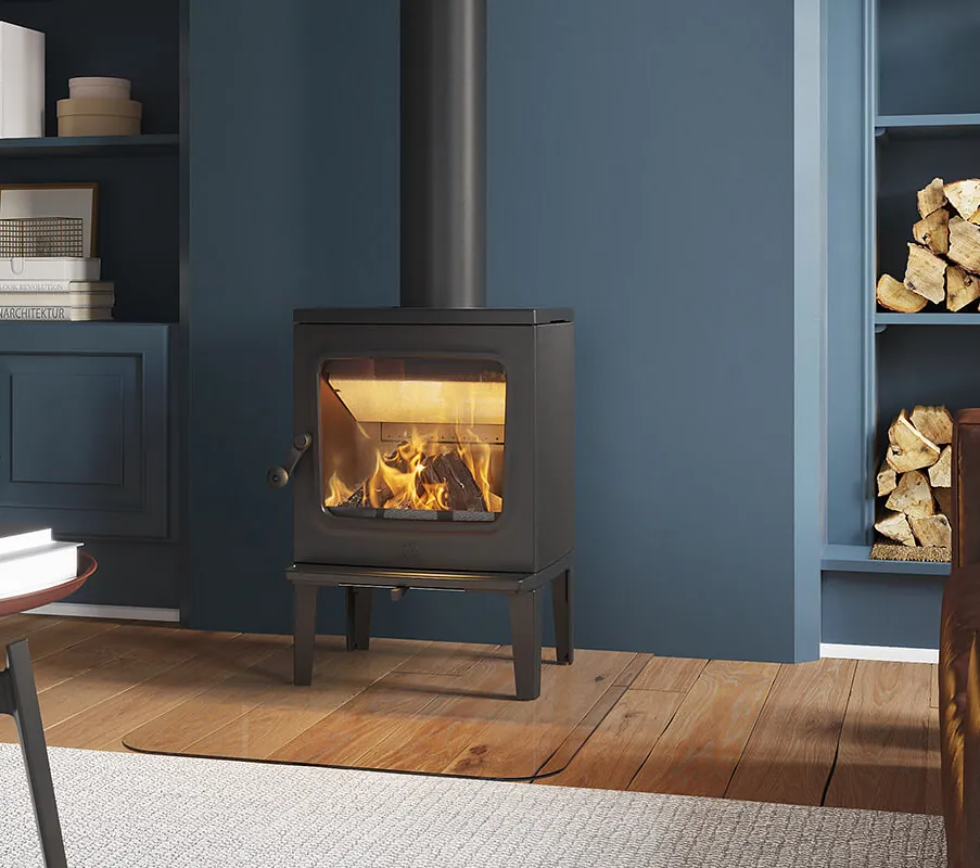 CONTEMPORARY WOOD STOVE