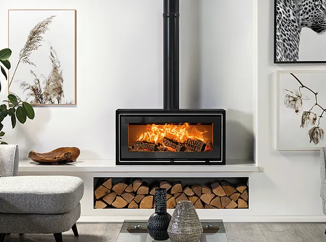 CONTEMPORARY WOOD STOVE