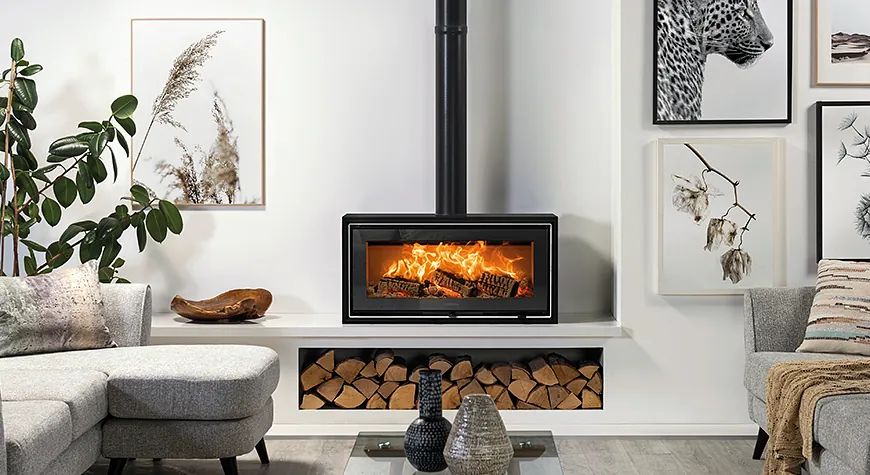 CONTEMPORARY WOOD STOVE