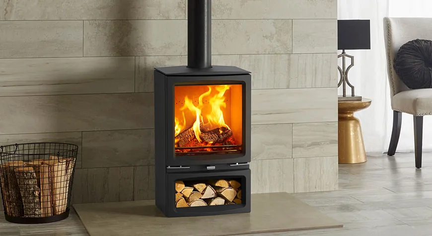 CONTEMPORARY WOOD STOVE