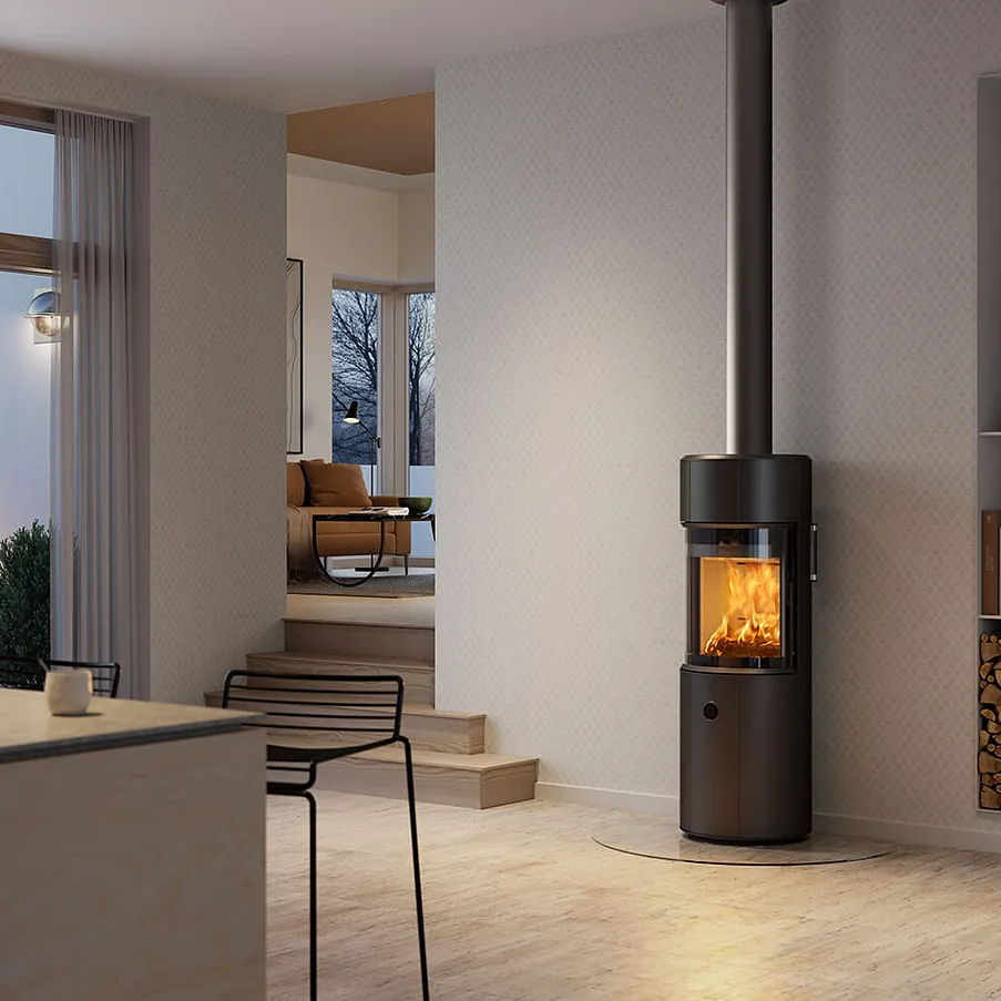 CONTEMPORARY WOOD STOVE