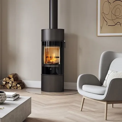 CONTEMPORARY WOOD STOVE