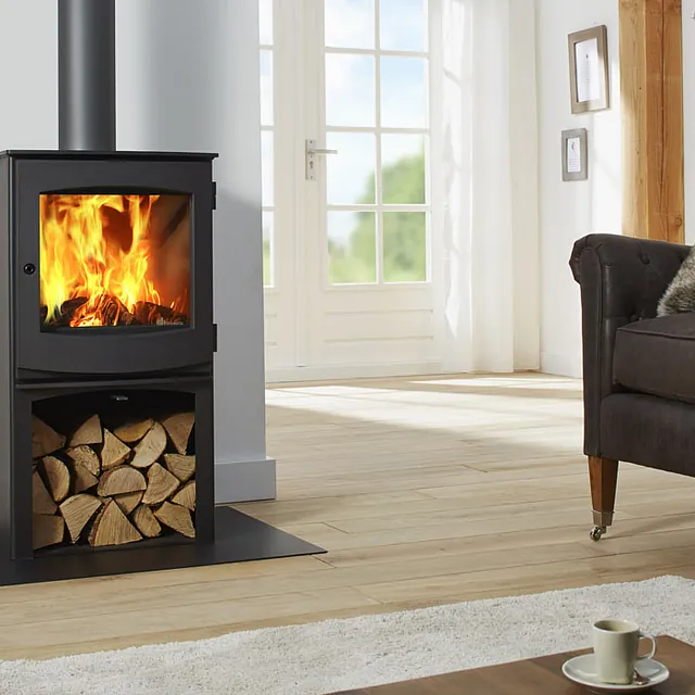 CONTEMPORARY WOOD STOVE