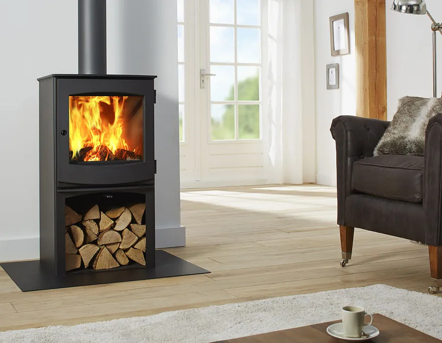 CONTEMPORARY WOOD STOVE