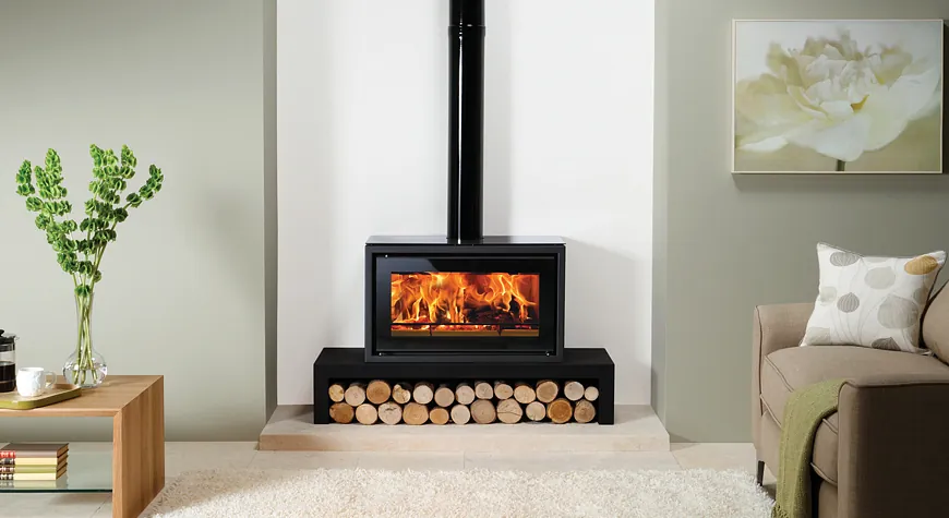 CONTEMPORARY WOOD STOVE