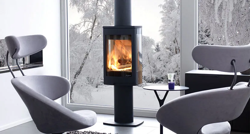 CONTEMPORARY WOOD STOVE