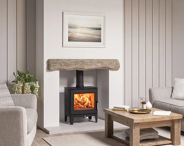 CONTEMPORARY WOOD STOVE