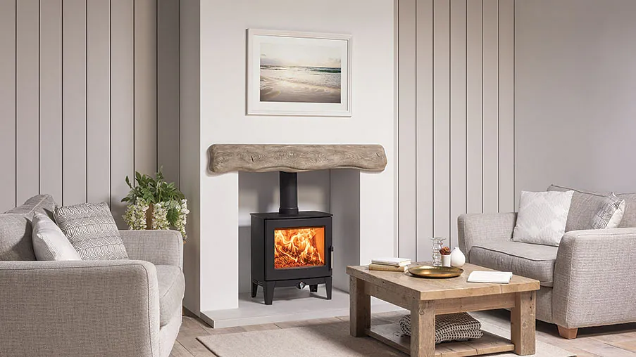 CONTEMPORARY WOOD STOVE