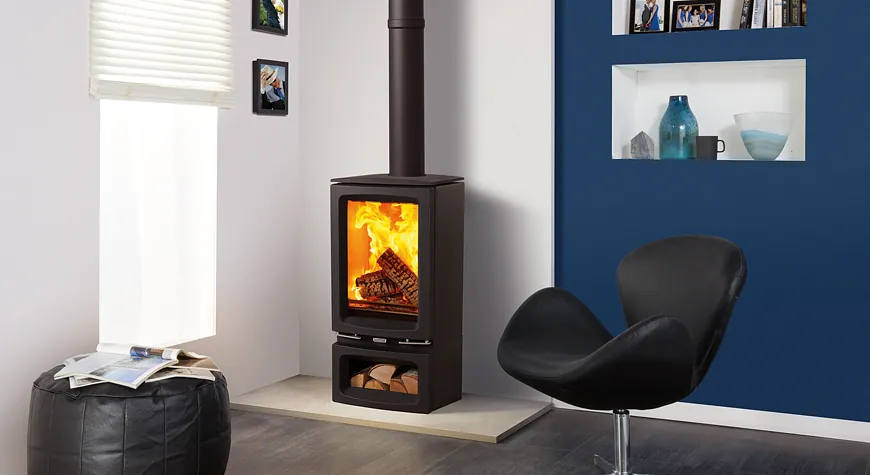 CONTEMPORARY WOOD STOVE