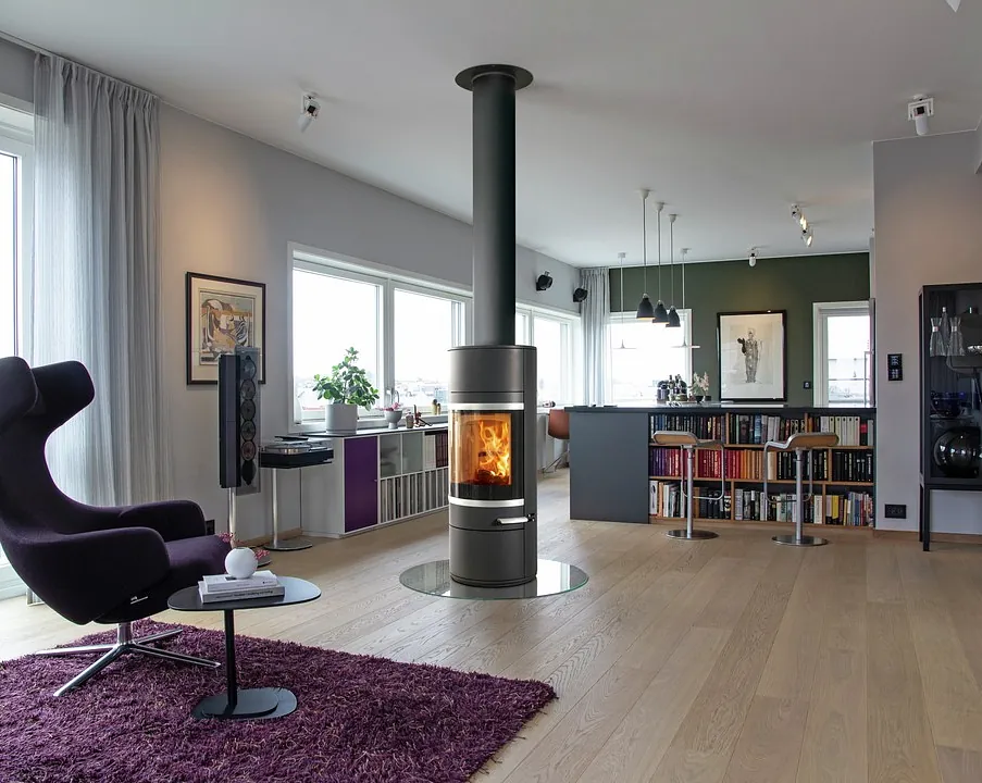 CONTEMPORARY WOOD STOVE