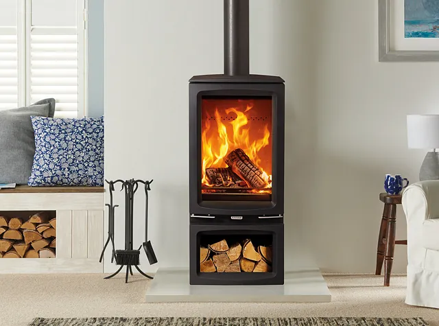 CONTEMPORARY WOOD STOVE