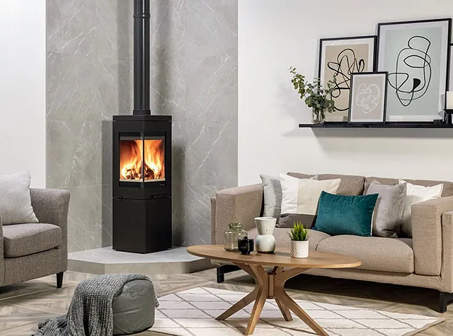 CONTEMPORARY WOOD STOVE