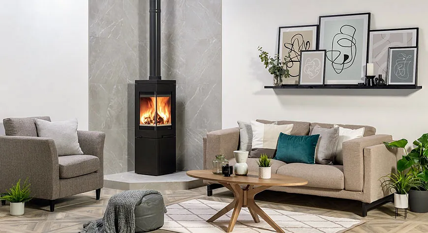 CONTEMPORARY WOOD STOVE