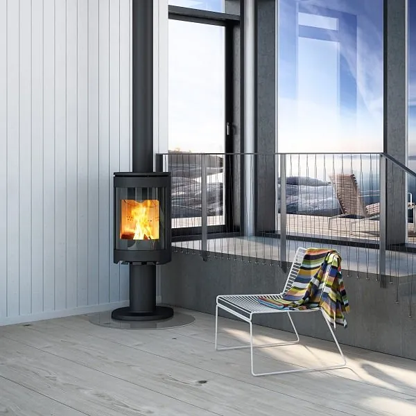 CONTEMPORARY WOOD STOVE