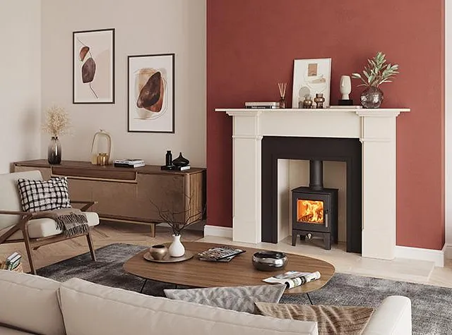 CONTEMPORARY WOOD STOVE