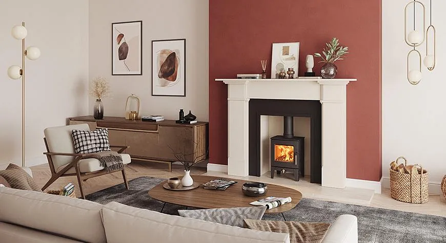 CONTEMPORARY WOOD STOVE