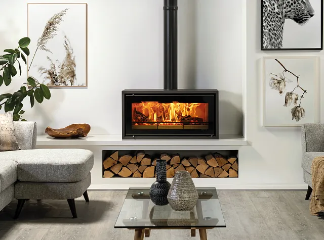 CONTEMPORARY WOOD STOVE