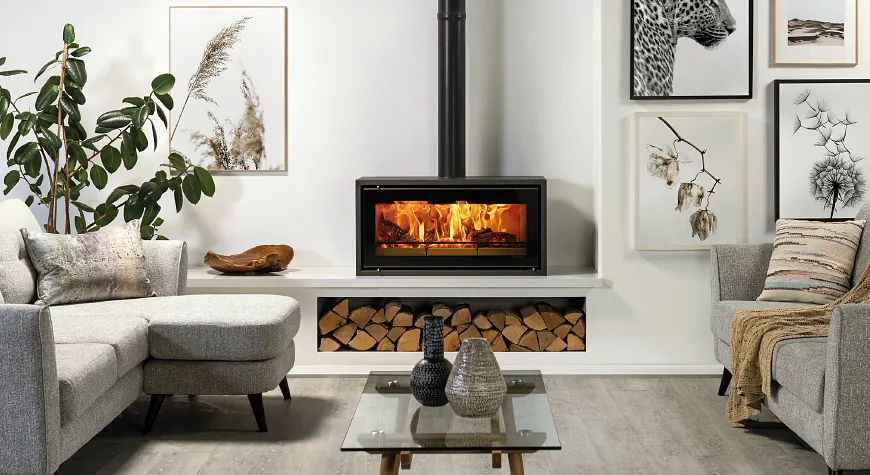 CONTEMPORARY WOOD STOVE